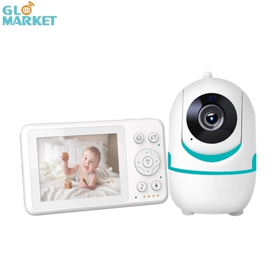 ग्लोमार्केट इन्फ्रारेड नाइट विजन ज़ूम बेबी मॉनिटर कैमरा लोरी के साथ दो तरफा ऑडियो