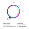 स्मार्ट आरजीबी मैजिक 3 कलर रिंग डेस्क लैंप 5W एपीपी रिमोट स्विच कंट्रोल
