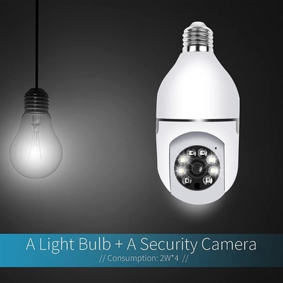 Tuya Wifi 3mp Bulb IP कैमरा फुल HD स्मार्ट होम सिक्योरिटी वायरलेस कैमरा लाइट के साथ