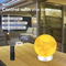 ग्लोमार्केट स्मार्ट वाईफाई एलईडी लाइट डेस्क टुया 3डी प्रिंटेड मून लैंप