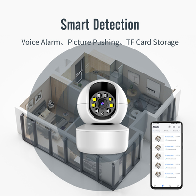 Smart Tuya 5G Wifi IP कैमरा इंडोर वायरलेस निगरानी कैमरा स्वचालित ट्रैकिंग