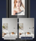 स्मार्ट Tuya वाईफ़ाई दरवाजा लॉक 3 डी चेहरे की पहचान 4.0 इंच रंग स्क्रीन फिंगरप्रिंट पासवर्ड कुंजी अनलॉक 4200mAH बैटरी दरवाजा