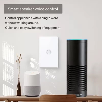 ग्लोमार्केट Tuya Zigbee/wifi EU टेम्पर्ड ग्लास कॉंकेव बटन टच लाइट स्विच 1/2/3/4 गैंग वाईफाई वॉल स्विच गूगल एलेक्सा के साथ काम करें