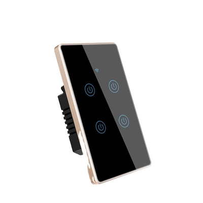 802.11B/G/N Tuya Wifi Dimmer धातु फ़्रेम Tuya स्मार्ट Dimmer स्विच वाईफ़ाई BLE