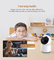 3mp HD Wi-Fi PTZ कैमरा रिमोट कंट्रोल स्मार्ट सुरक्षा नाइट विज़न